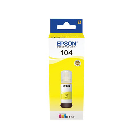 104 ECOTANK YELLOW INK BOTTLE