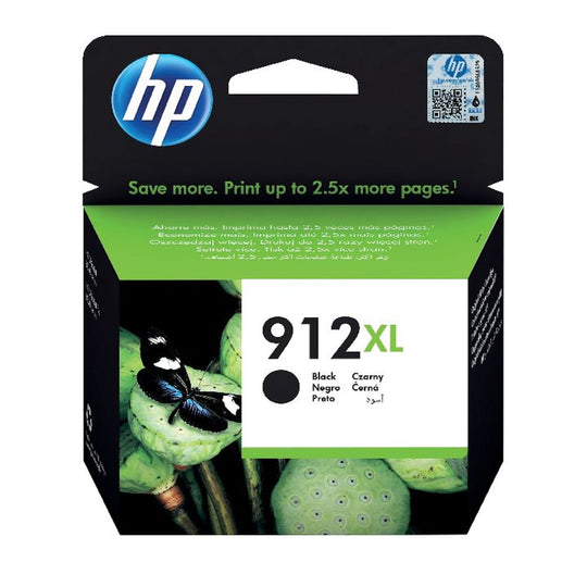 HP 912XL HIGH YLD BLK INK CRTRIDGE