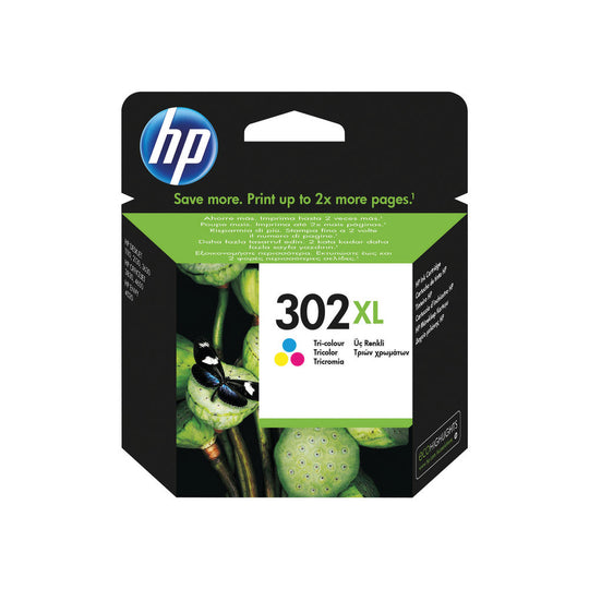 HP 302XL TRI COLOUR INK CARTRIDGE
