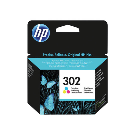 HP 302 TRI COLOUR INK CARTRIDGE