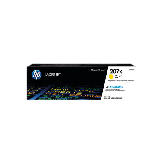 HP 207X LaserJet High Yield Toner Cartridge Yellow W2212X