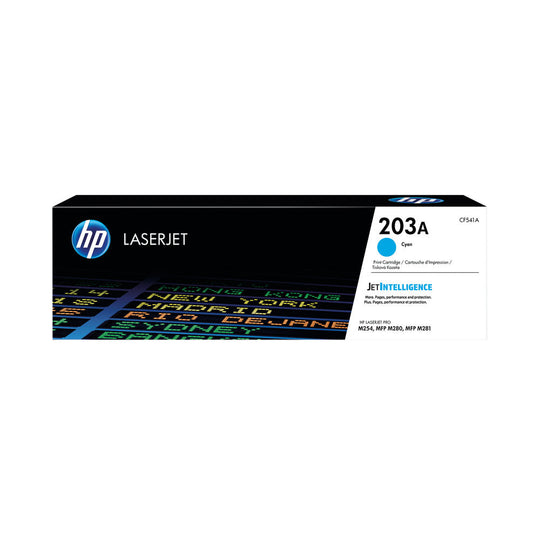 HP 203A ORIGINAL CYAN LASER CARTRIDGE