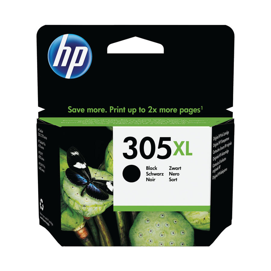 HP 305XL HY ORIGINAL INK CART BLK