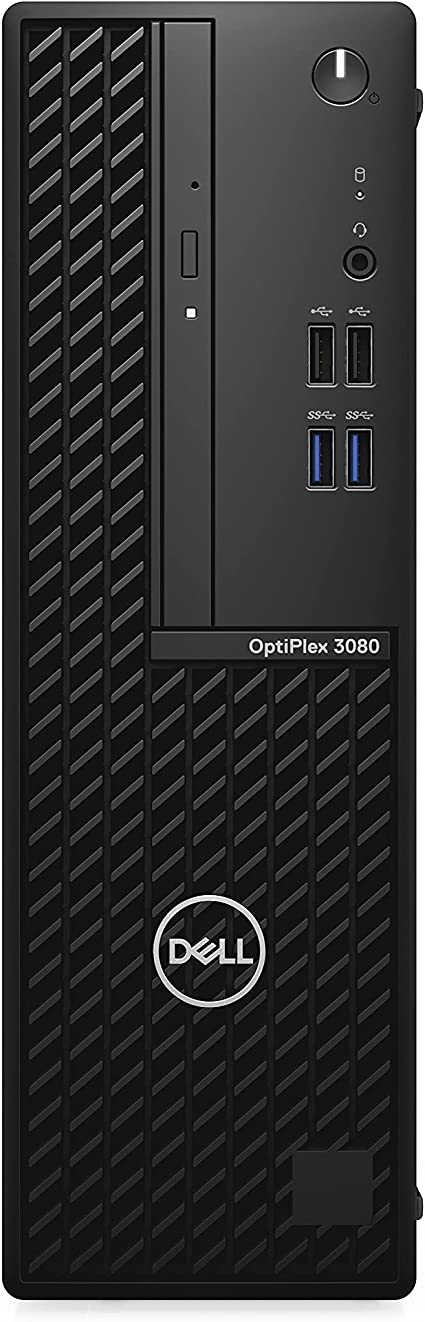 Renewed Dell OptiPlex 3080 SFF Intel i3-10100 8GB 240GB SSD Windows 10 Pro PC (A-Grade)