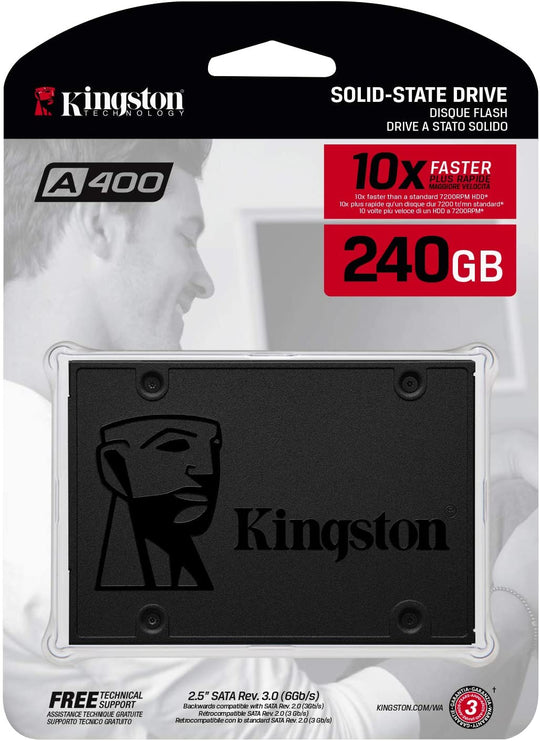 Kingston 240GB Sata Solid State Drive (SSD)