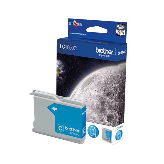 BROTHER LC1000 C INKJET CART CYAN