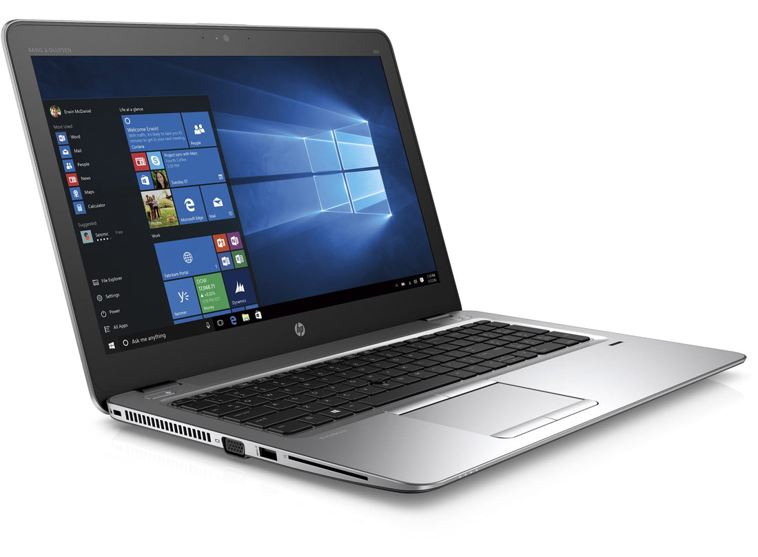 Renewed HP Elitebook 850 G3 Intel i5-6300 8GB 256GB SSD Drive 15.6" Inch Windows 10 Pro Laptop (A-Grade)