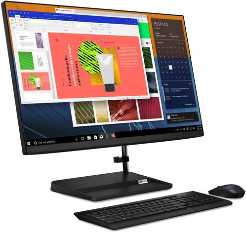 Lenovo IdeaCentre Ryzen 5-5500U 8GB 512GB NVME SSD 27" Full HD Display Windows 11 Home All-In-One PC