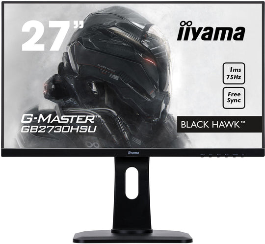 IIyama G-Master Black Hawk 27" Monitor with Built-in Speakers - Black