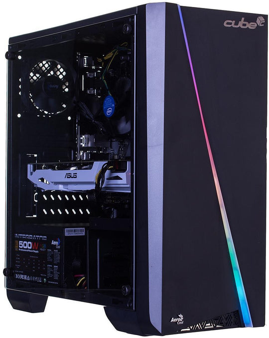 CUBE SPARROW V2 INTEL i5-10400F 16GB 240GB NVME Drive  Windows 11 Home  PC [SAR-J72-95N-FLD-07]