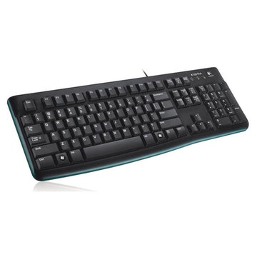 Logitech K120 Wired USB Keyboard Black