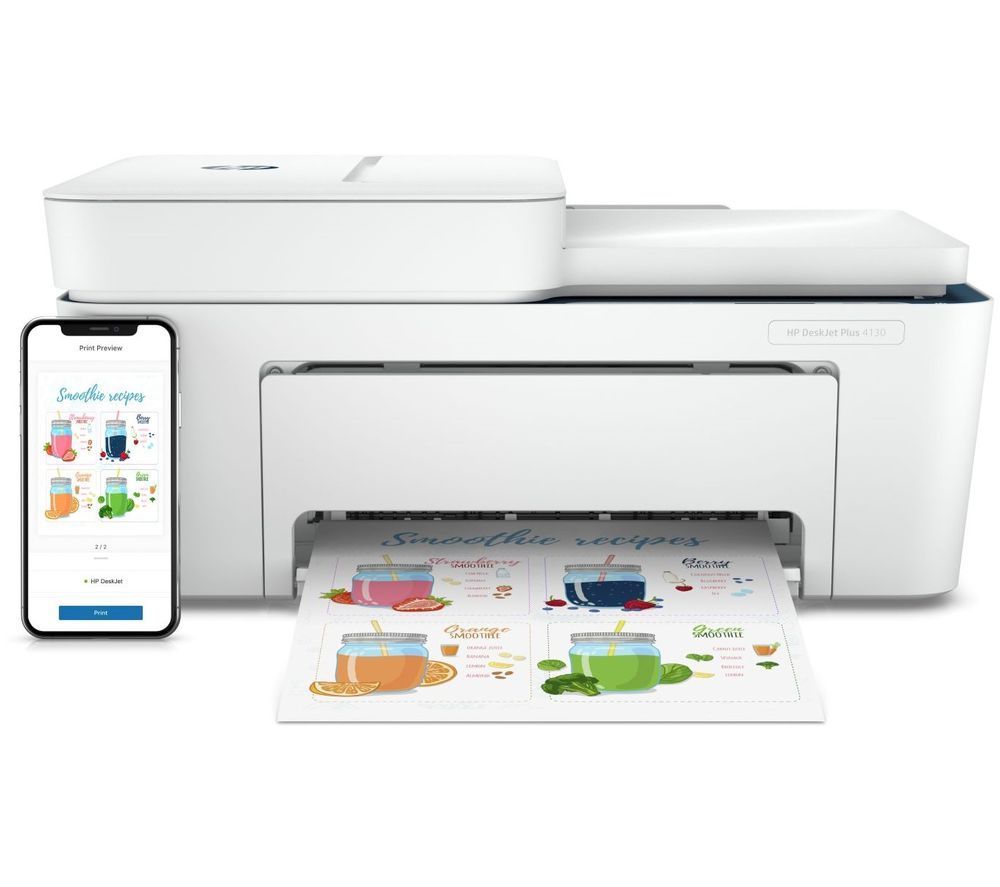 HP DeskJet 4130e A4 A4 Colour Multifunction Inkjet Printer [26Q93B]